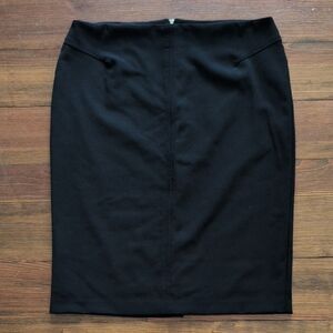 WHBM Body Perfecting Black Pencil Skirt